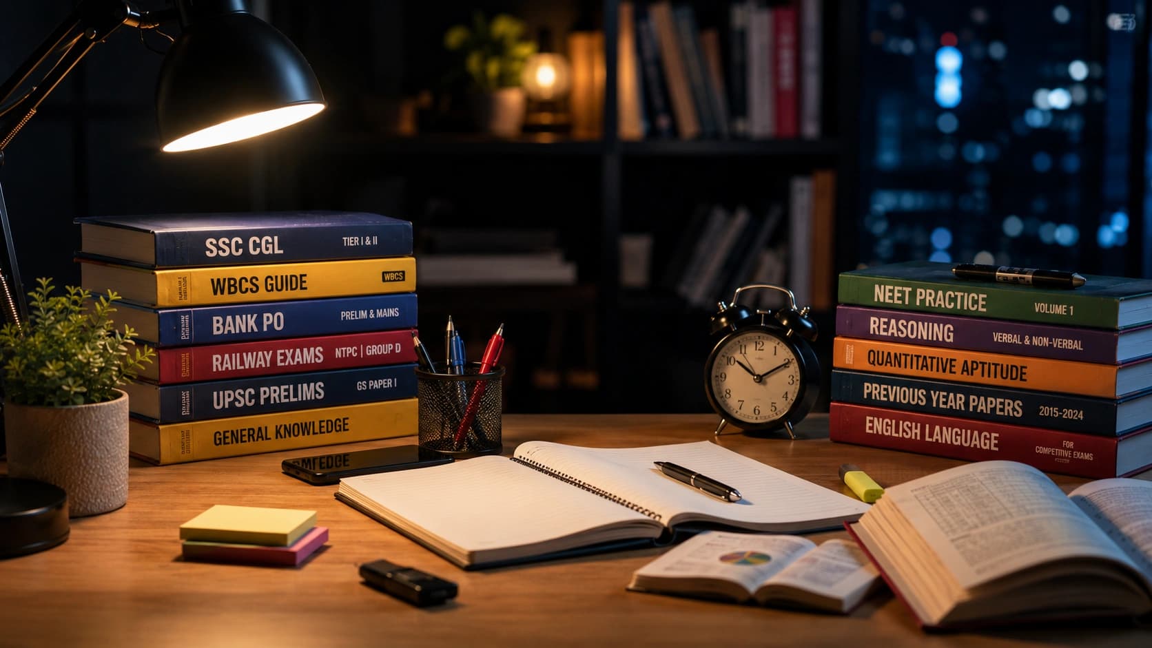 Essential Books for Competitive Exam Preparation